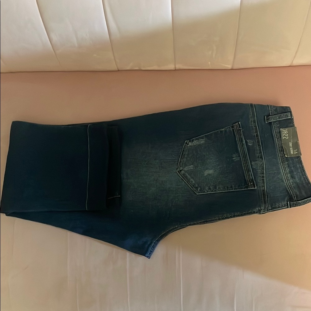 1822 Denim Blue Skinny Jeans Classic Style